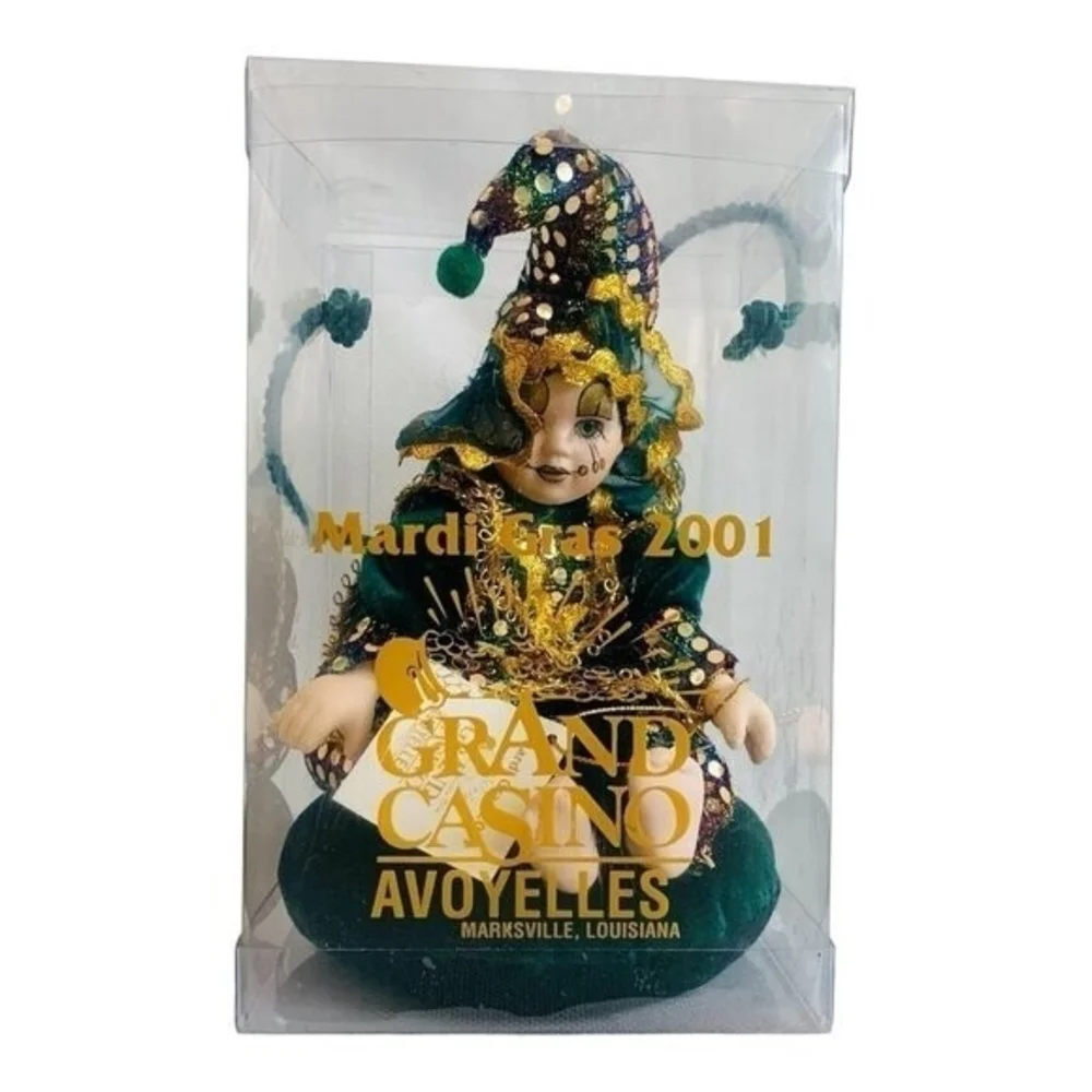 Porcelain Doll Mardi Gras 9